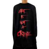 CTLS | Art Is Not A Crime Longsleeve Tee