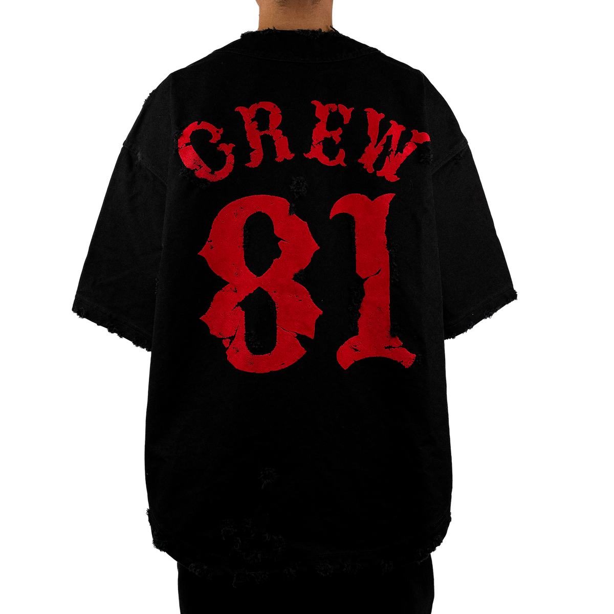 Destroyed Baseball Jersey
