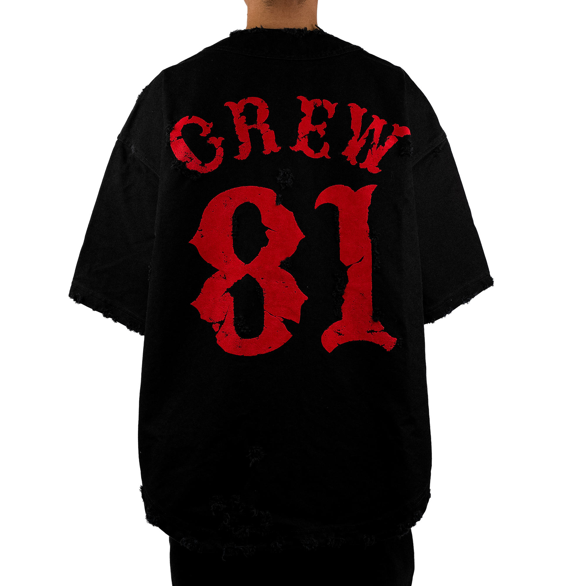 Destroyed Baseball Jersey