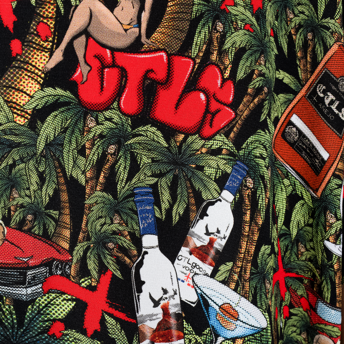 "Drunk" Aloha Shirt