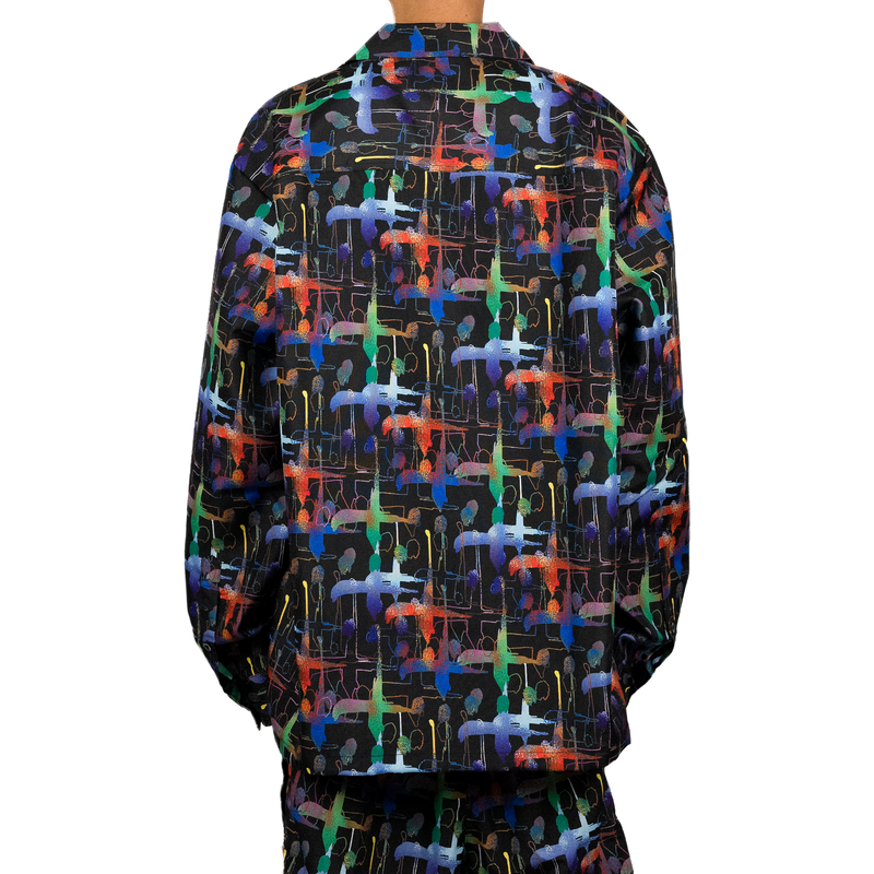 CTLS | Crosses Pattern Shirt