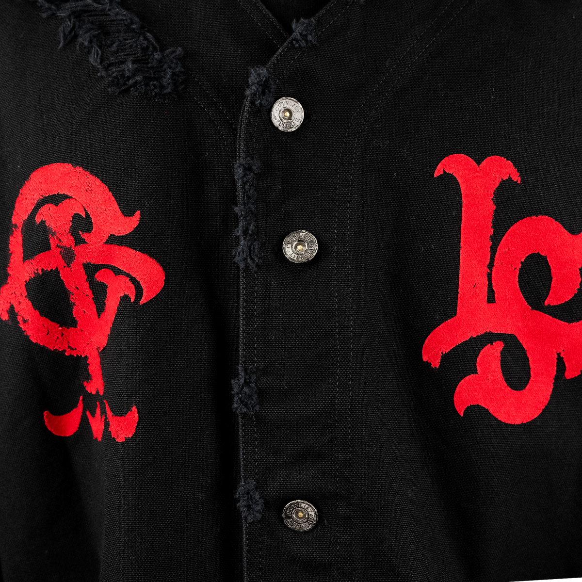 Destroyed Baseball Jersey