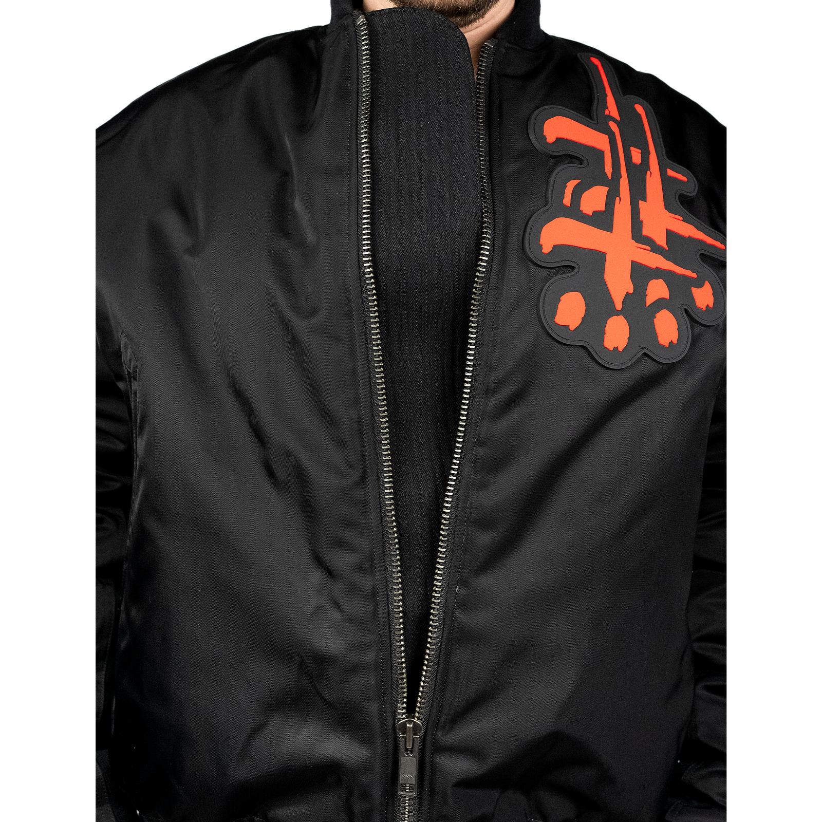 CVTVLIST RUBBER LOGO MA-1 フライトジャケット XL CTLS CVTVLIST RUBBER LOGO MA-1 フライトジャケット XL CTLS