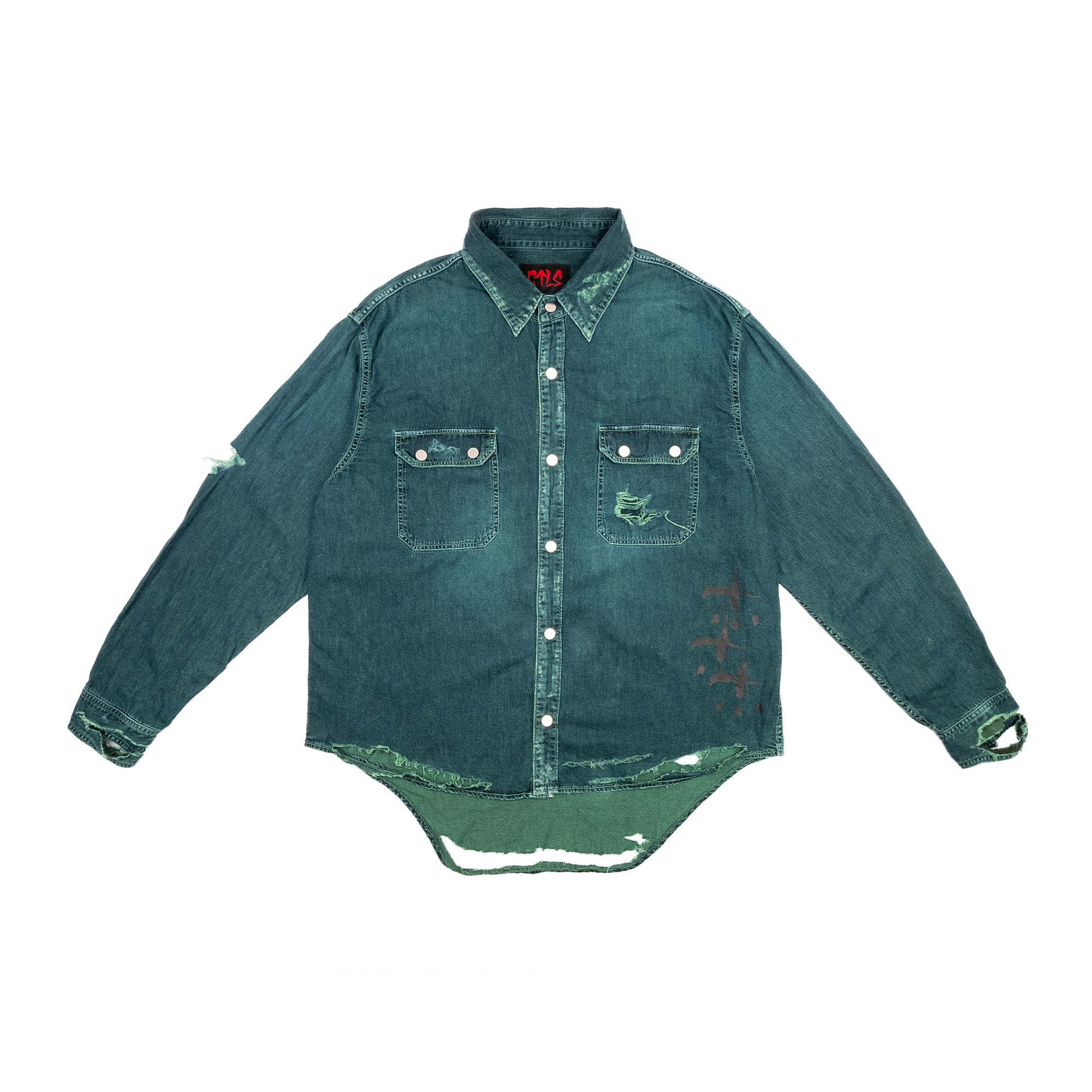 Denim Dyed Shirt