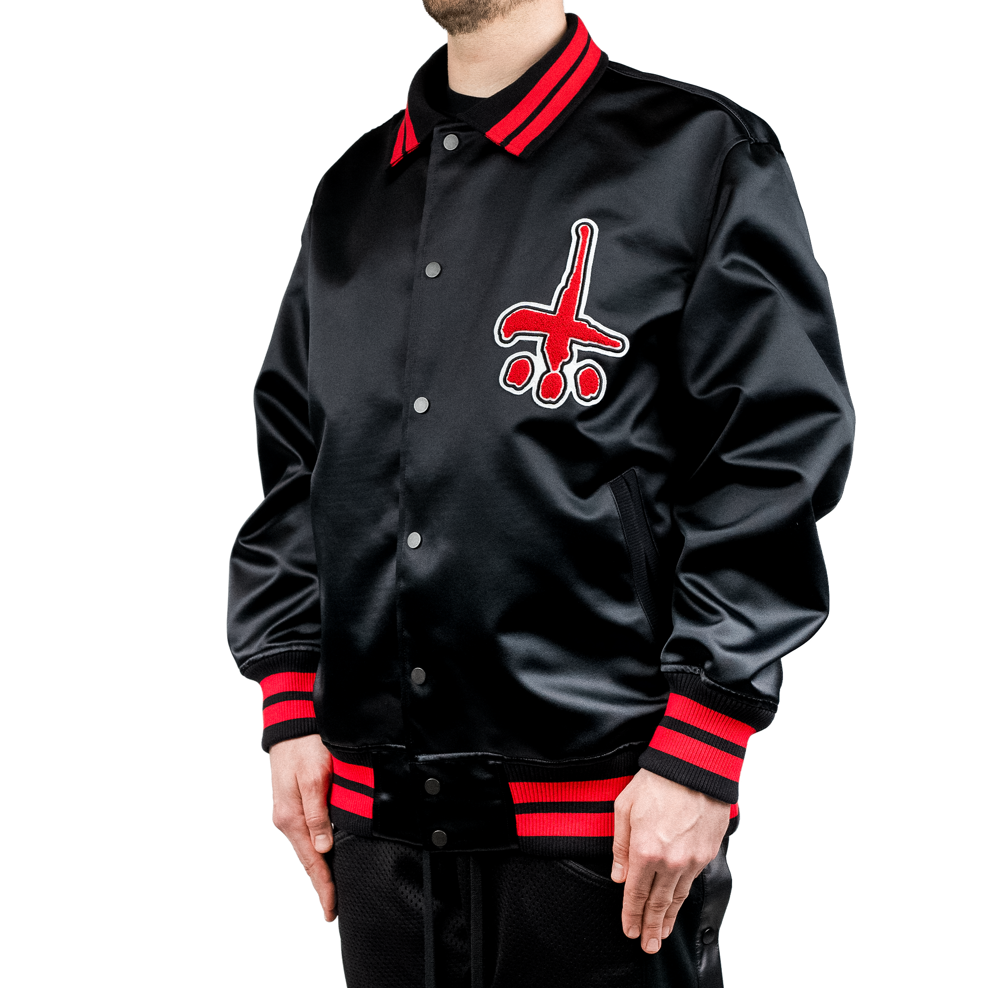 Satin College Jacket