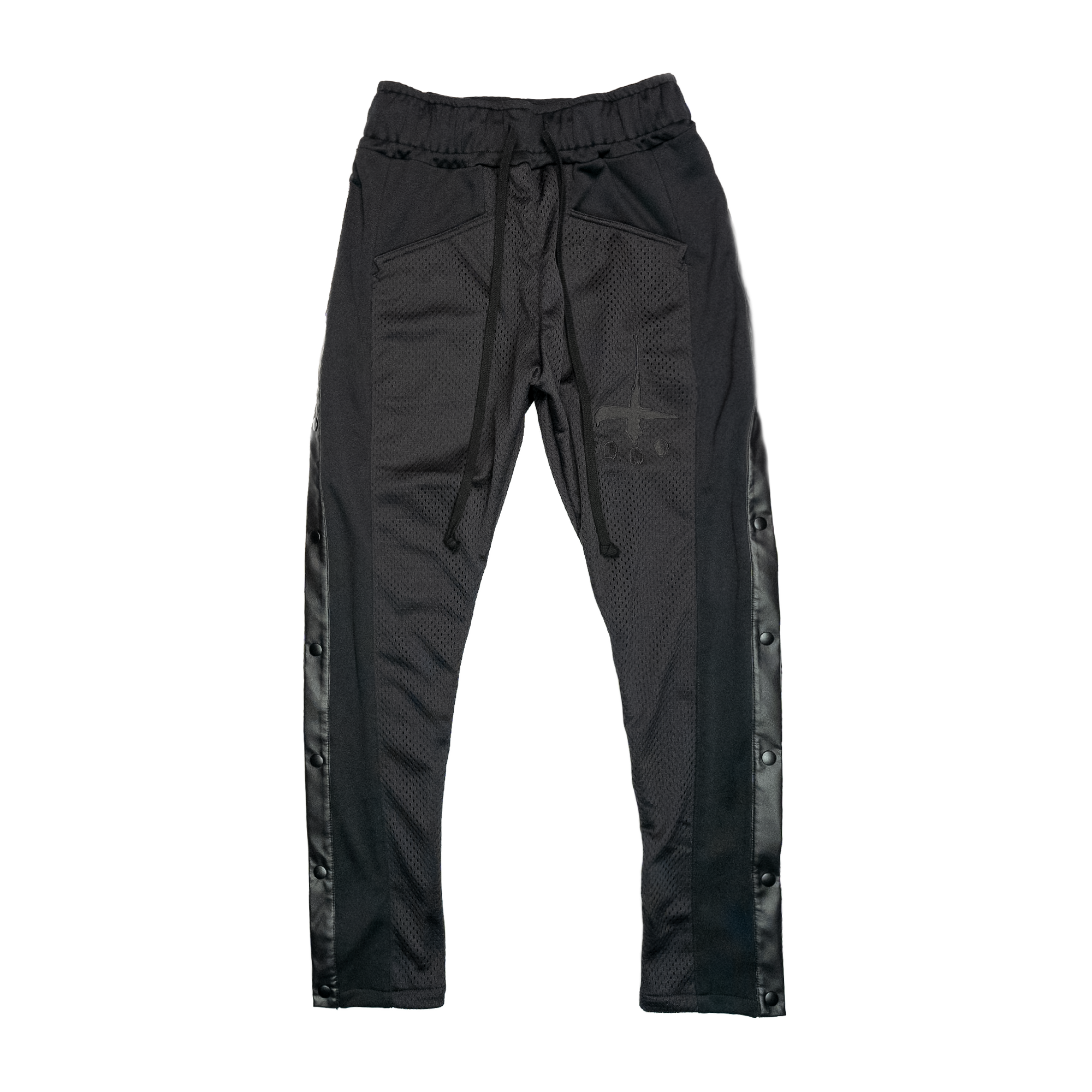 Vegan Leather Side Snap Pants Vegan Leather Side Snap Pants