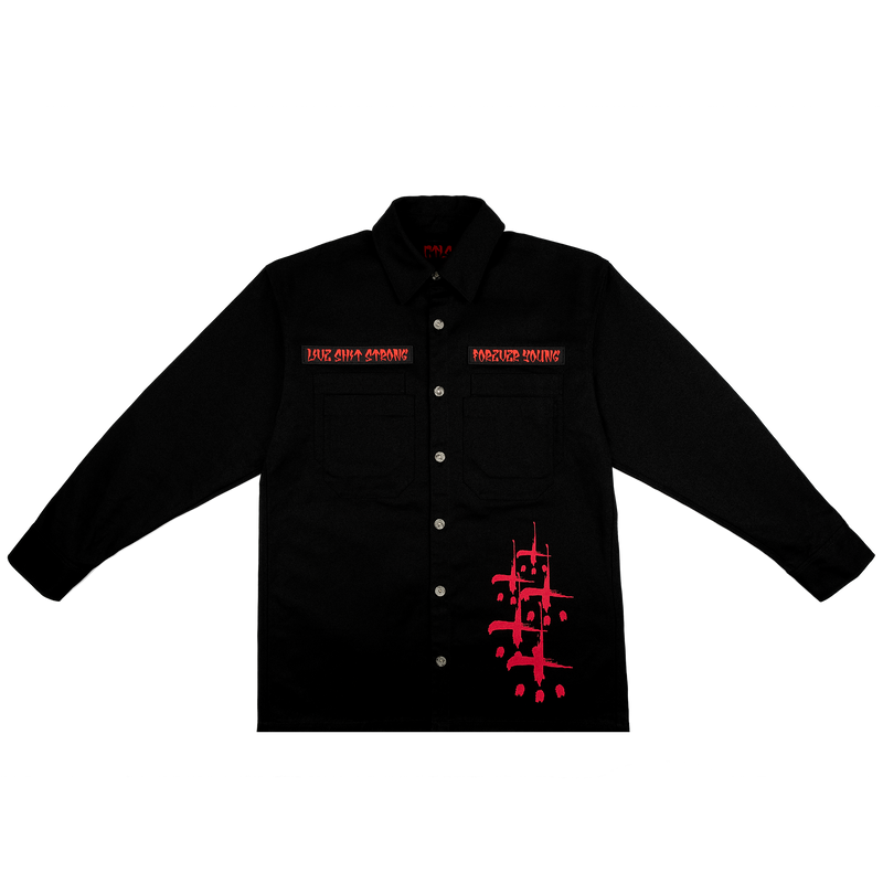 CVTVLIST】4EVER YOUNG WORK SHIRT CVTVLIST】4EVER YOUNG WORK SHIRT