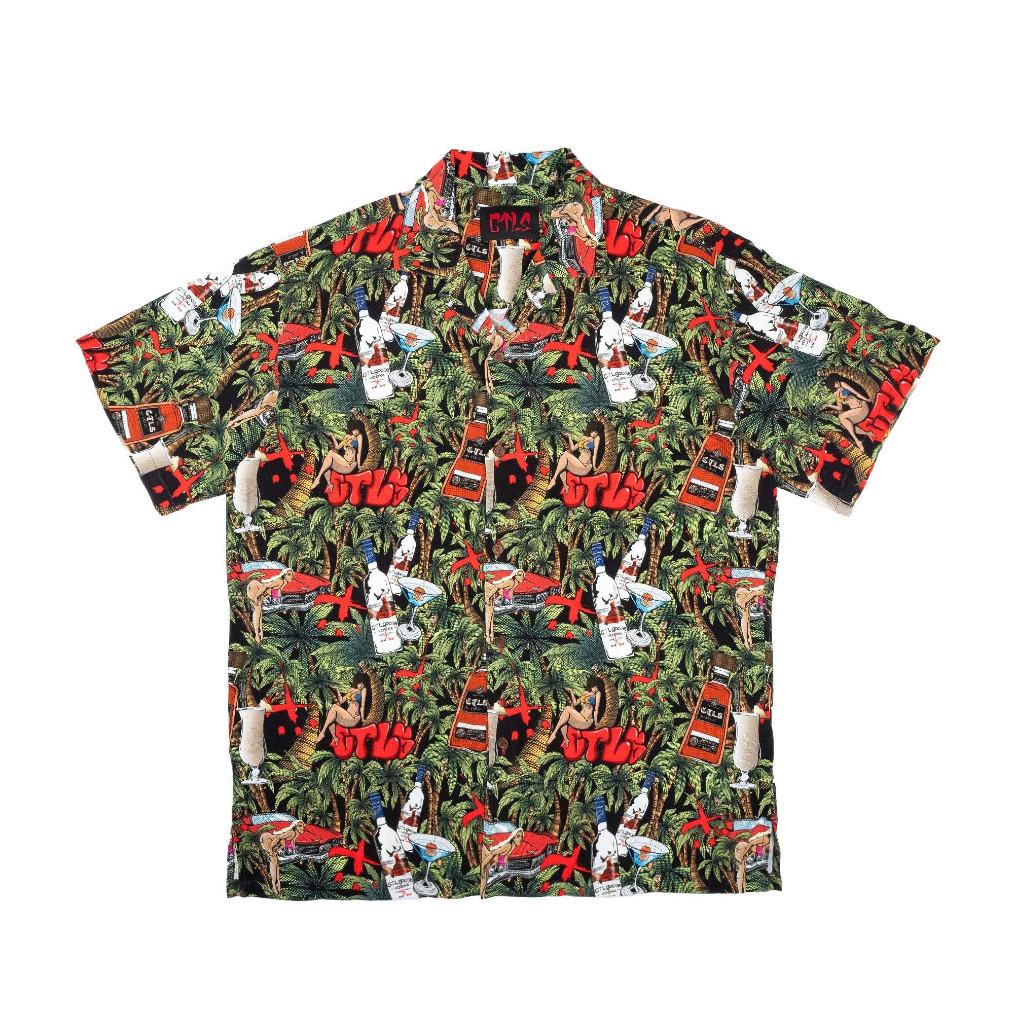 "Drunk" Aloha Shirt