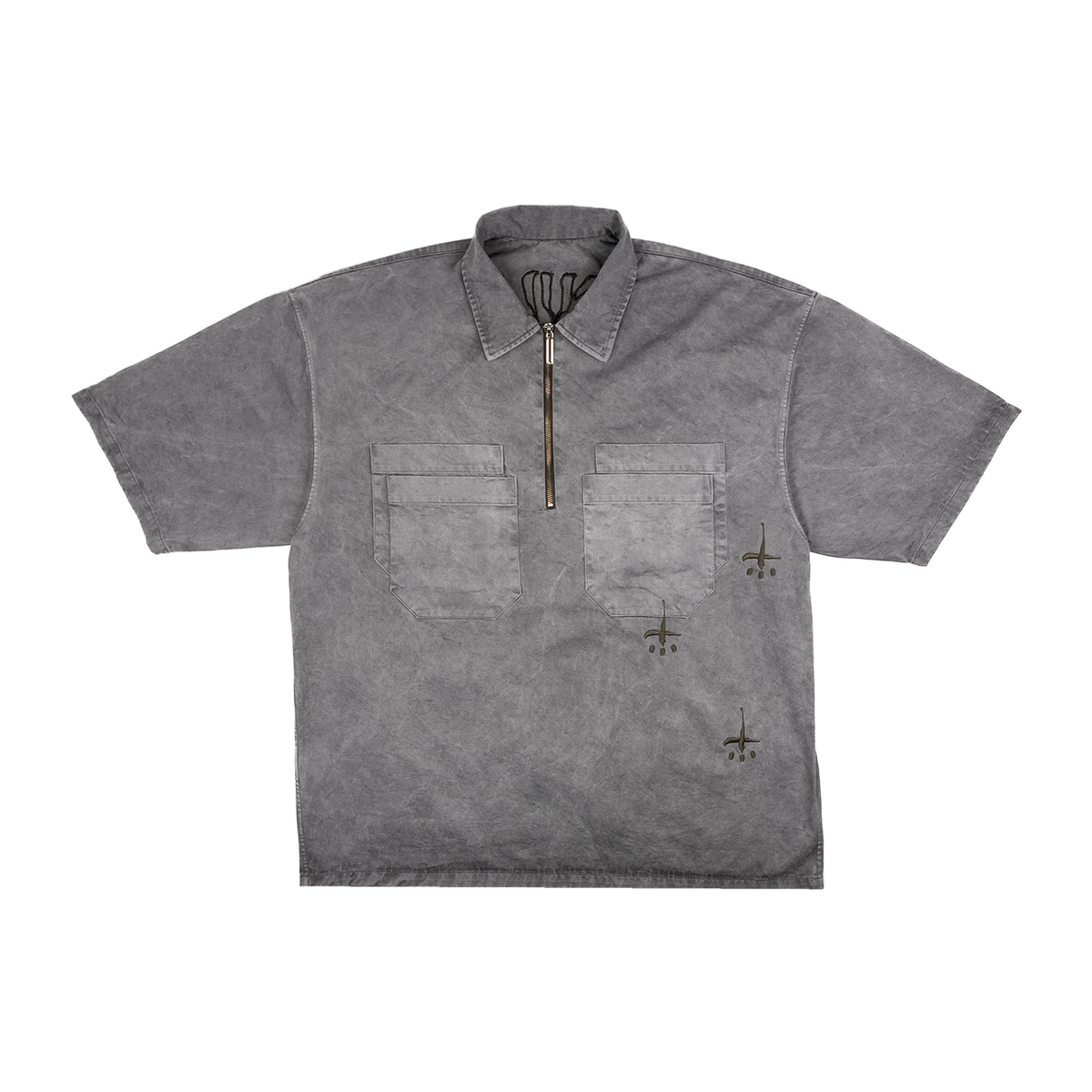 Double Pocket Short Sleeve Shirt