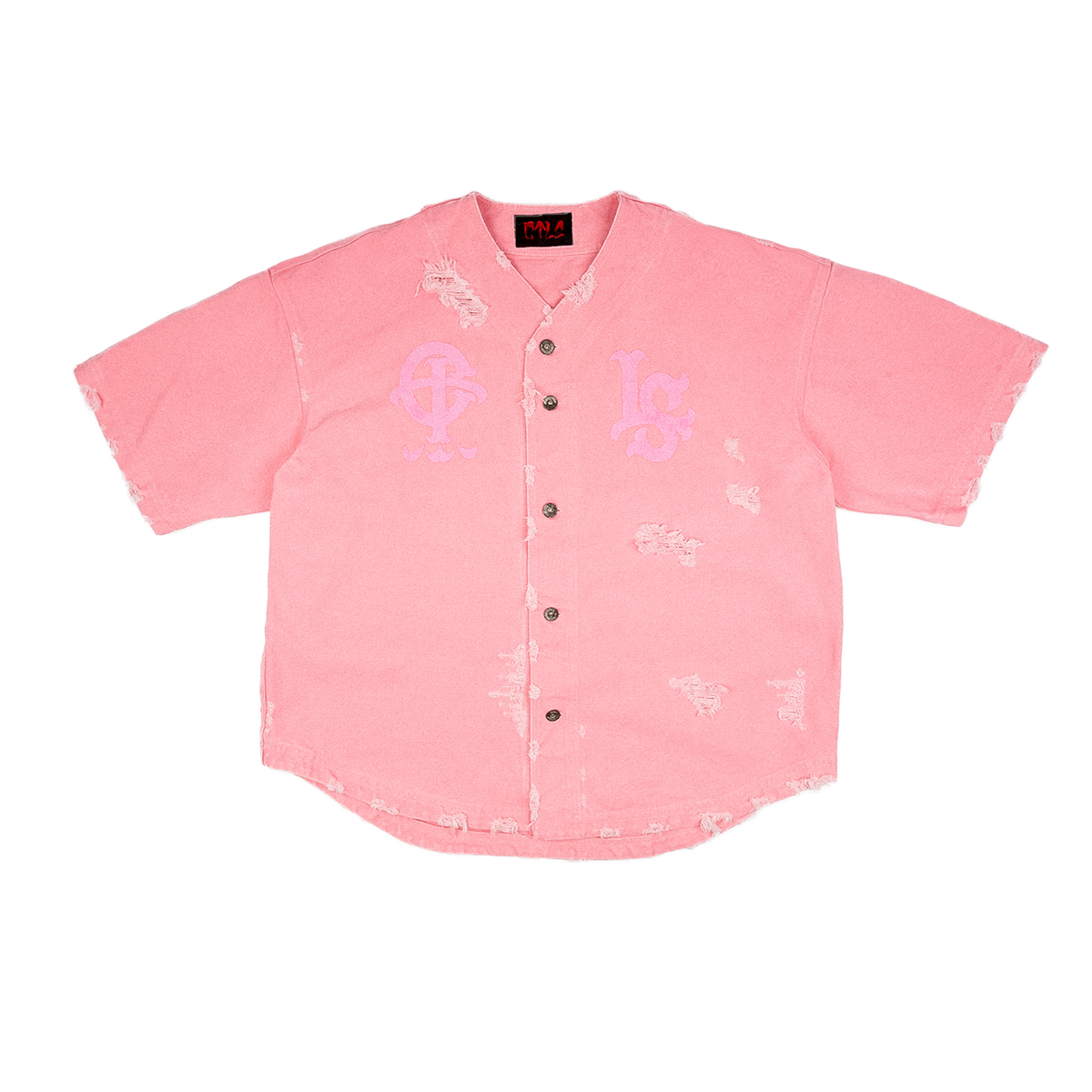 Destroyed Baseball Jersey
