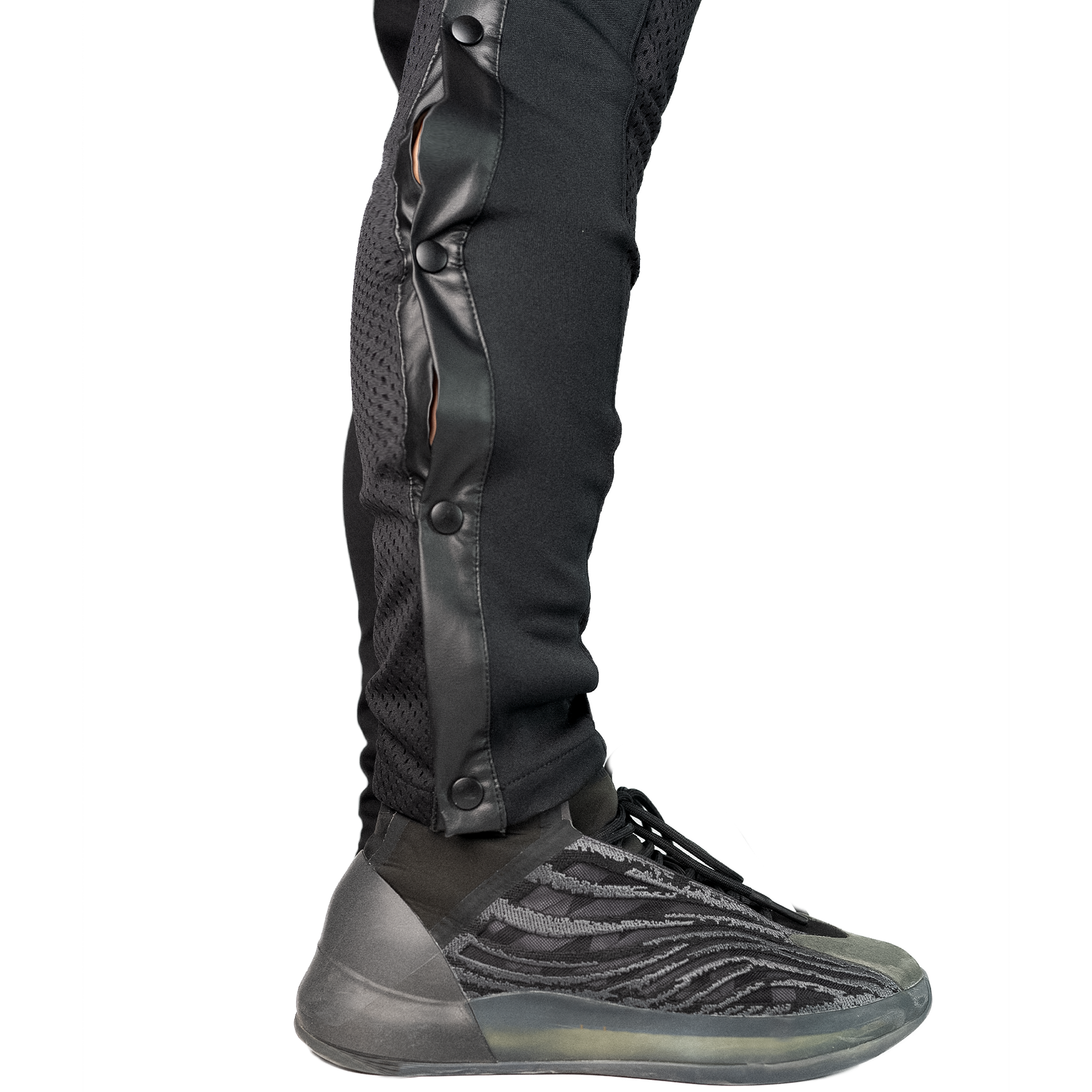 Vegan Leather Side Snap Pants Vegan Leather Side Snap Pants