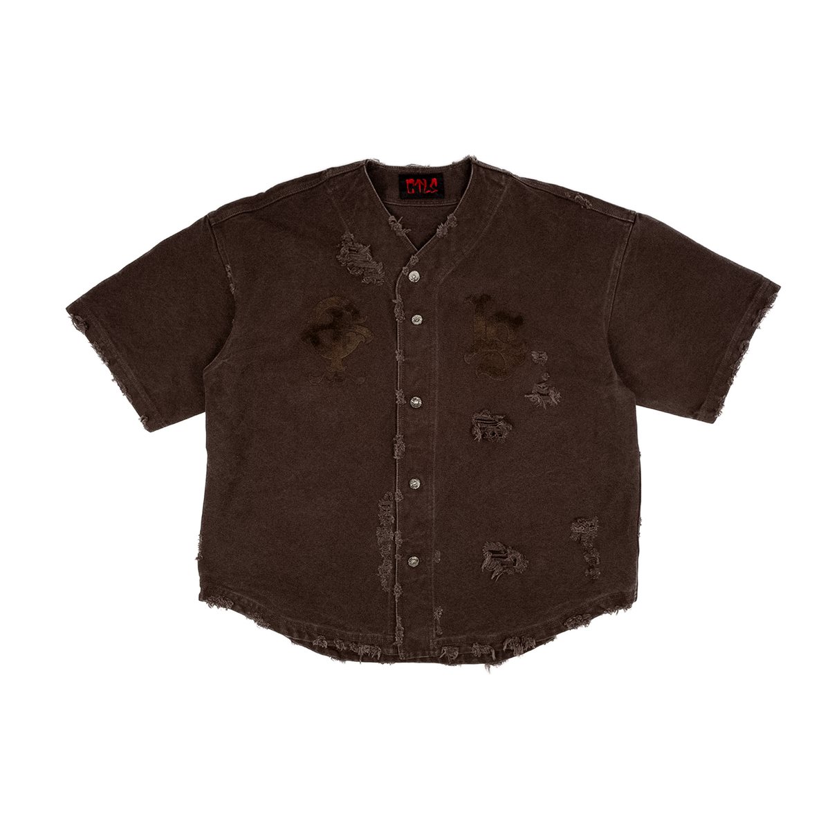 Destroyed Baseball Jersey