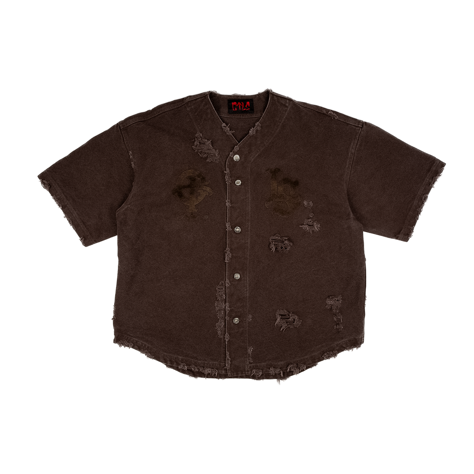Destroyed Baseball Jersey