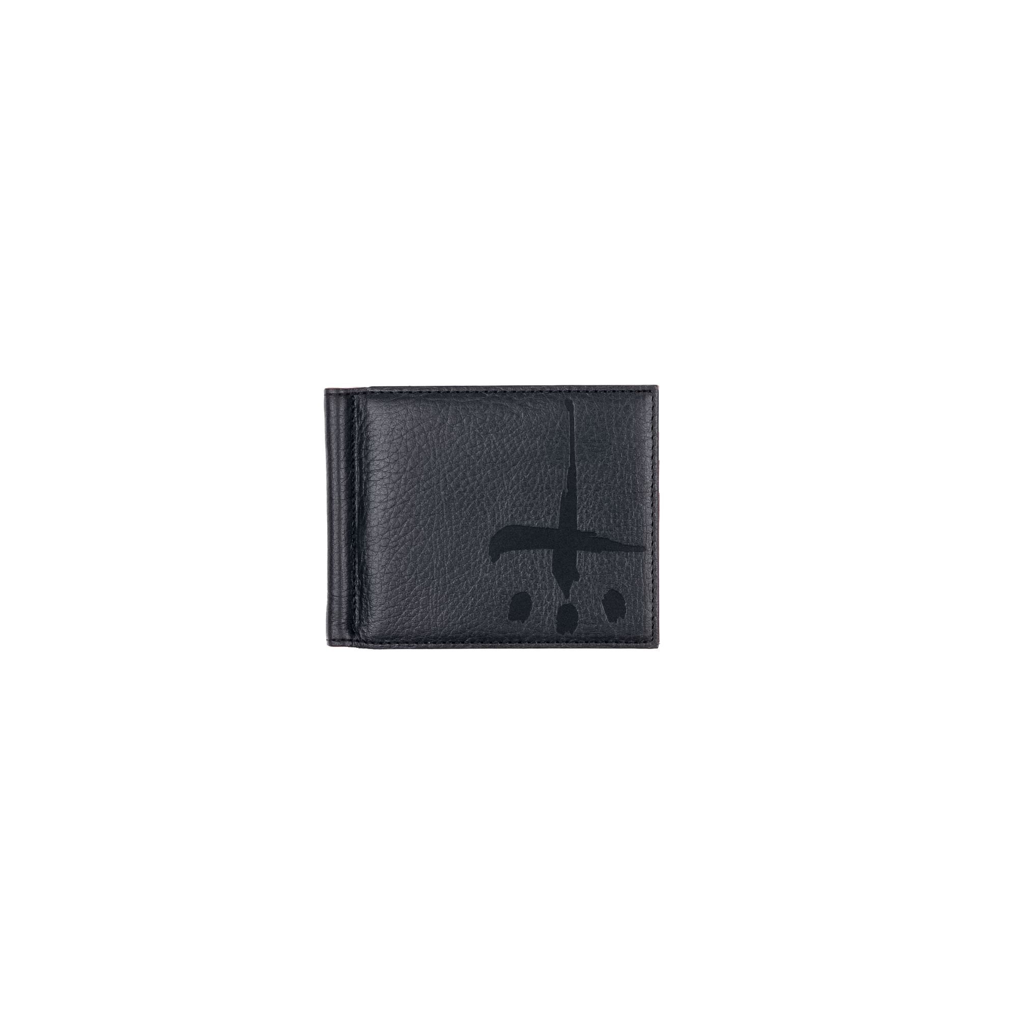 Bifold wallet with money clip
