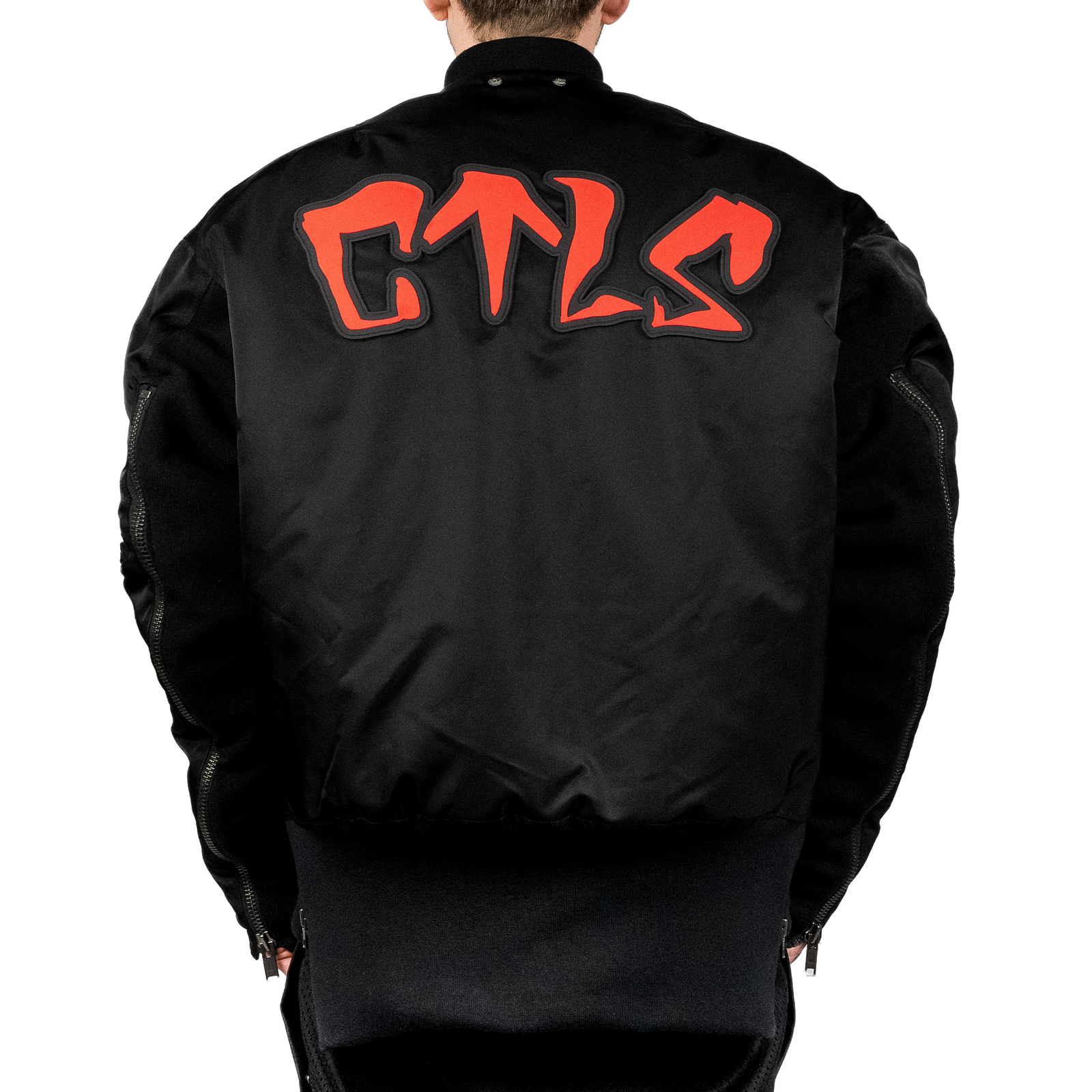CVTVLIST RUBBER LOGO MA-1 フライトジャケット XL CVTVLIST RUBBER LOGO MA-1 フライトジャケット XL