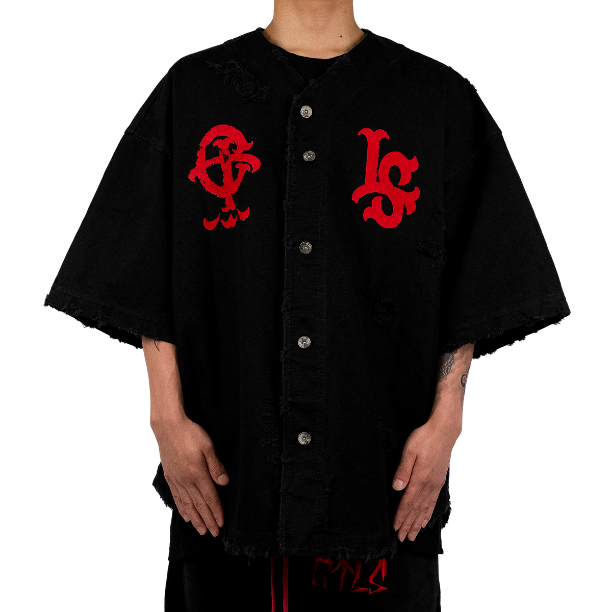 Destroyed Baseball Jersey