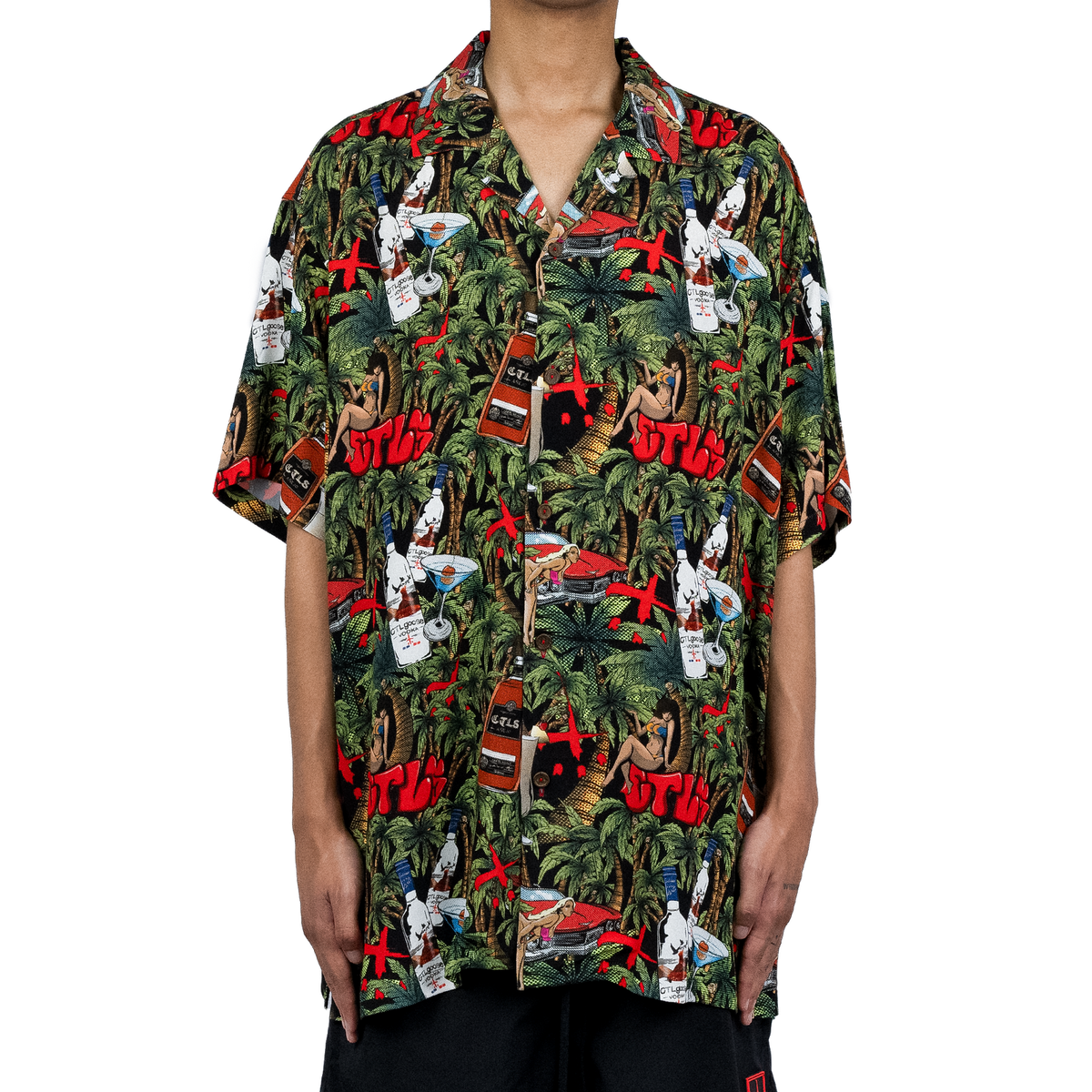 "Drunk" Aloha Shirt