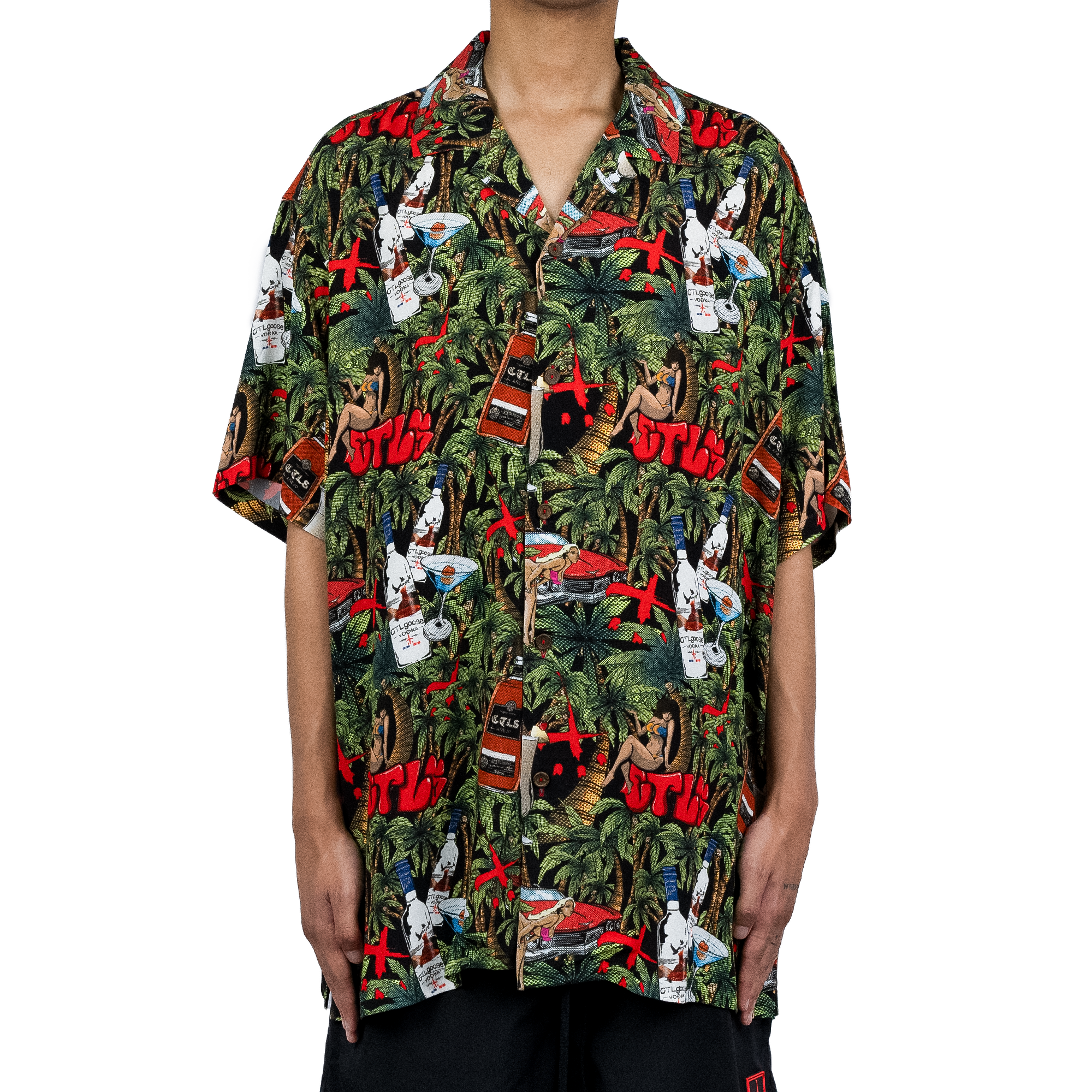 "Drunk" Aloha Shirt